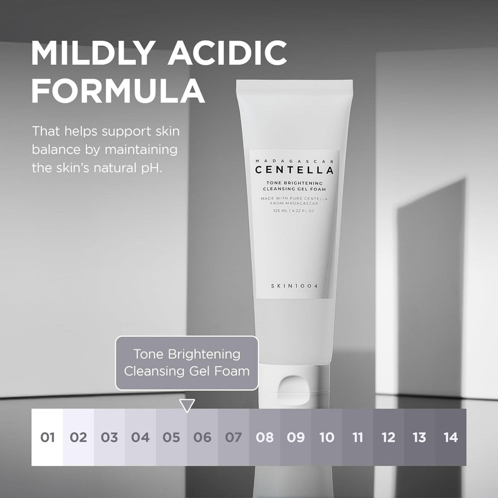 SKIN1004 Centella Tone Brightening Cleansing Gel Foam - Face Wash Gel