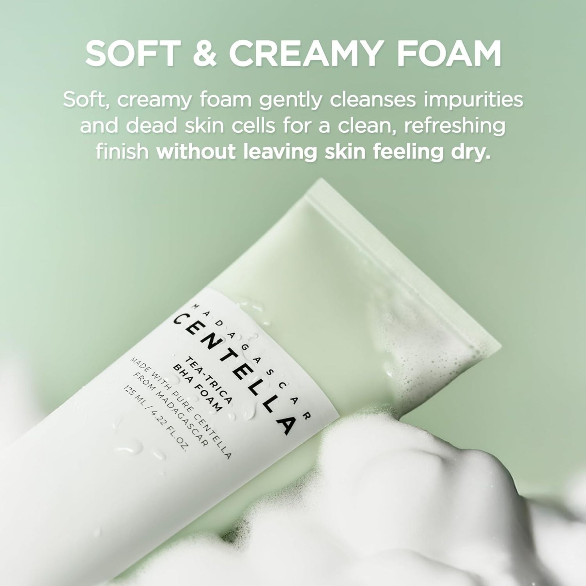 SKIN1004 Centella Tea-Trica BHA Foam - Face Wash Foam