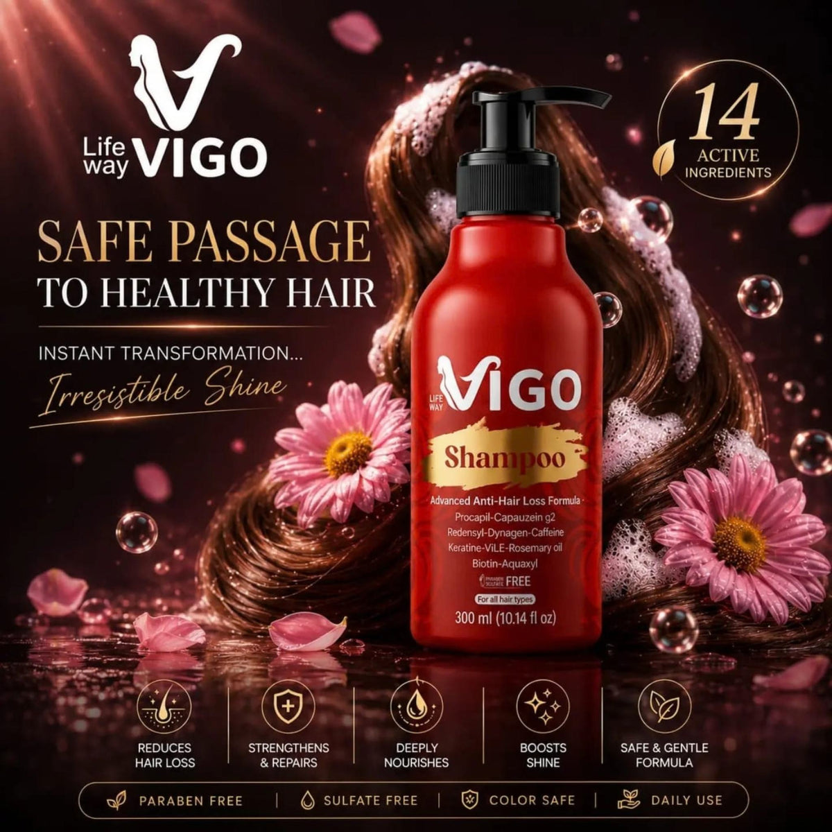 Vigo Advanced Anti Hair Loss Formula - Shampoo