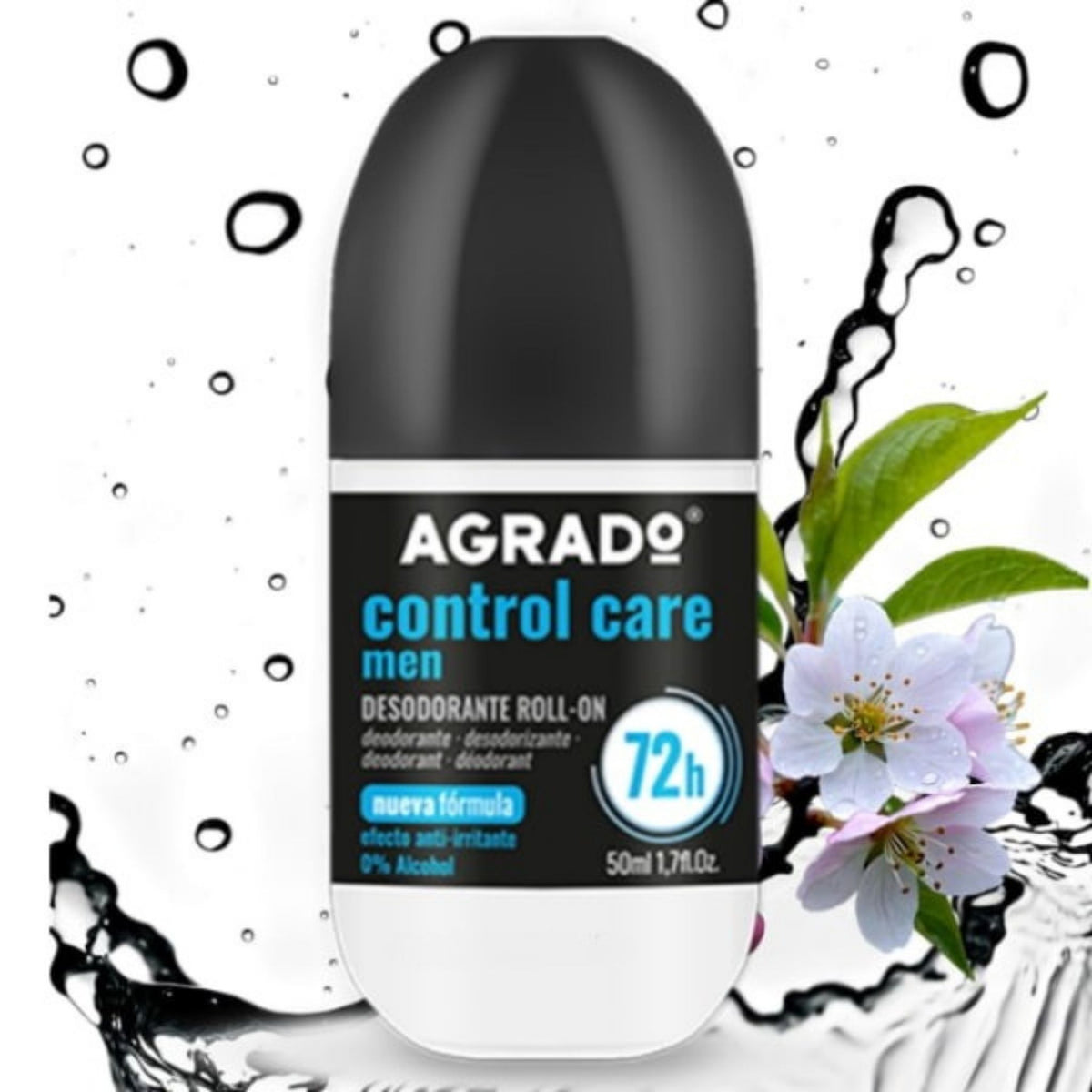 Agrado Control Care Men Roll-On Deodorant - Roll-On Deodorant