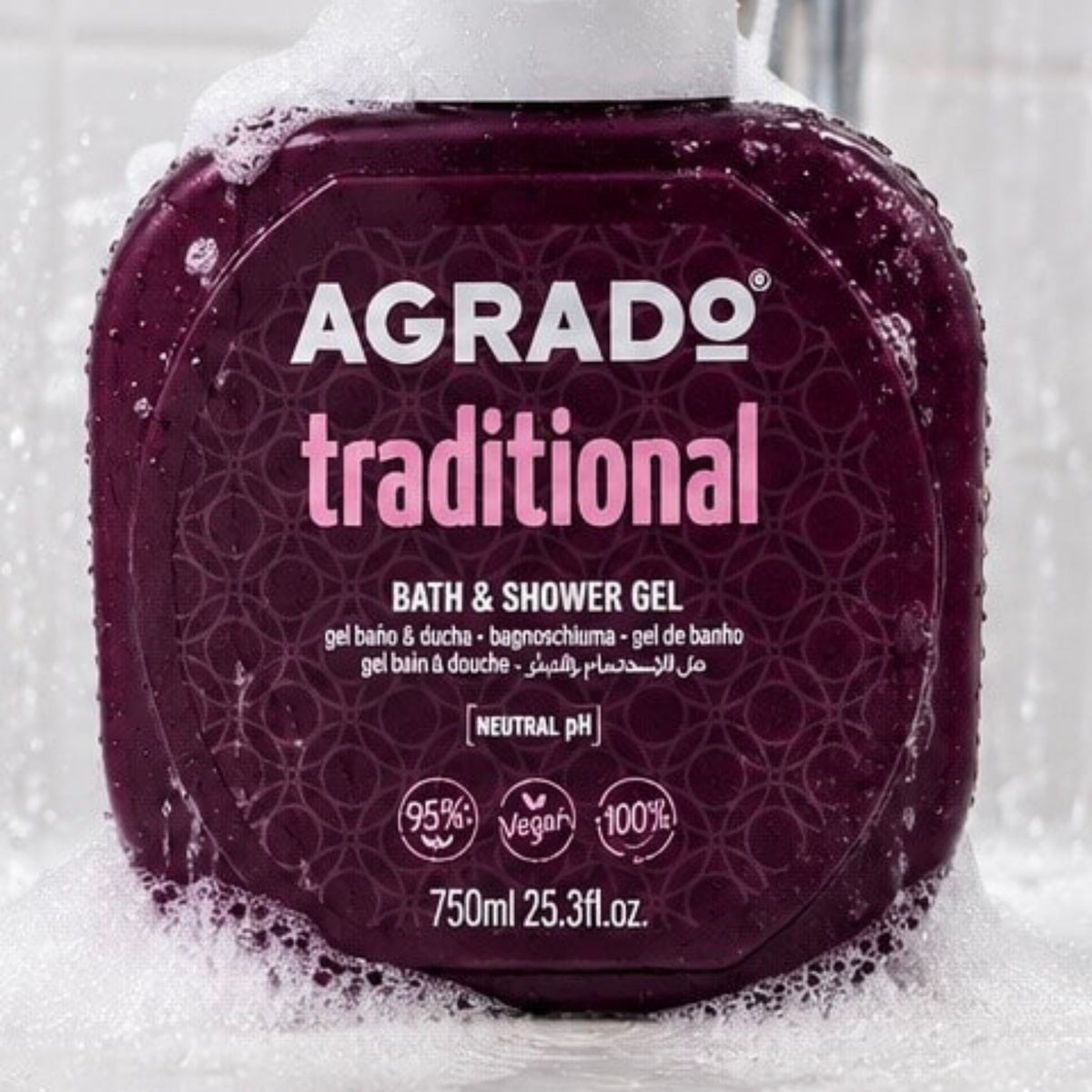 Agrado Traditional Bath Gel Neutral pH - Body Wash