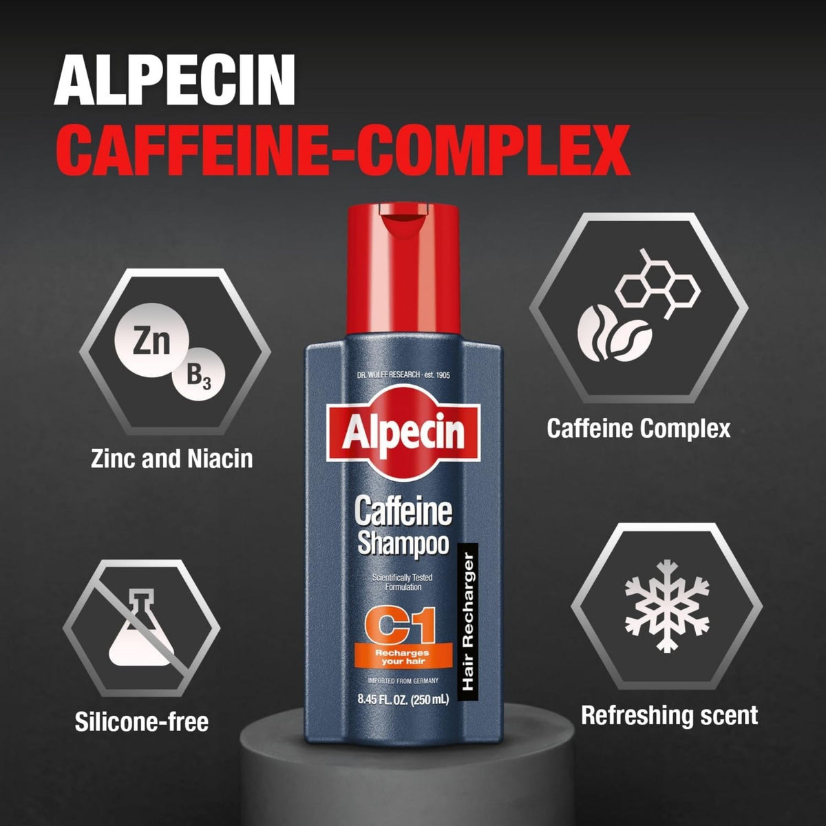 Alpecin Caffeine Shampoo C1 - Shampoo