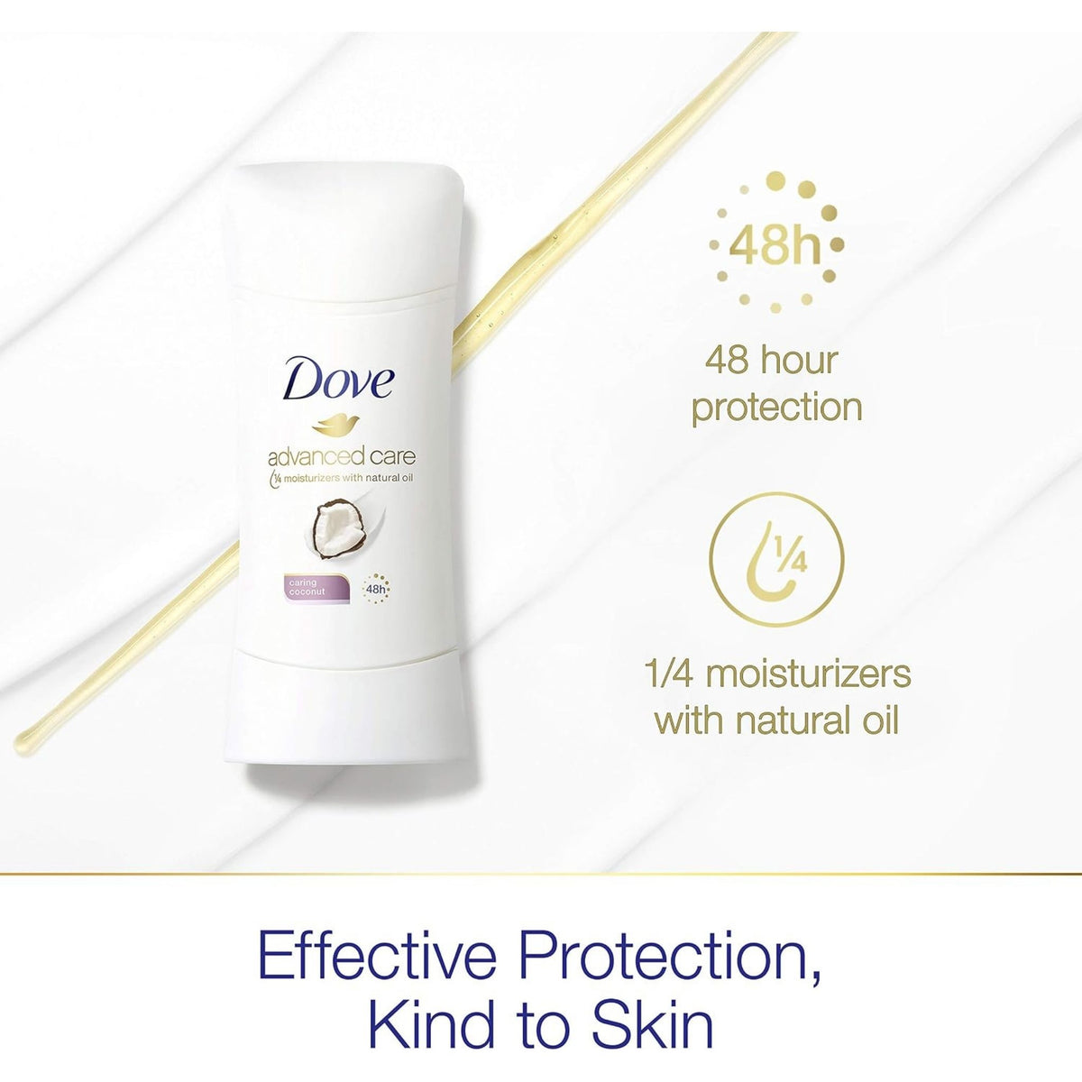 Dove Advanced Care Stick Antiperspirant Deodorant - Coconut
