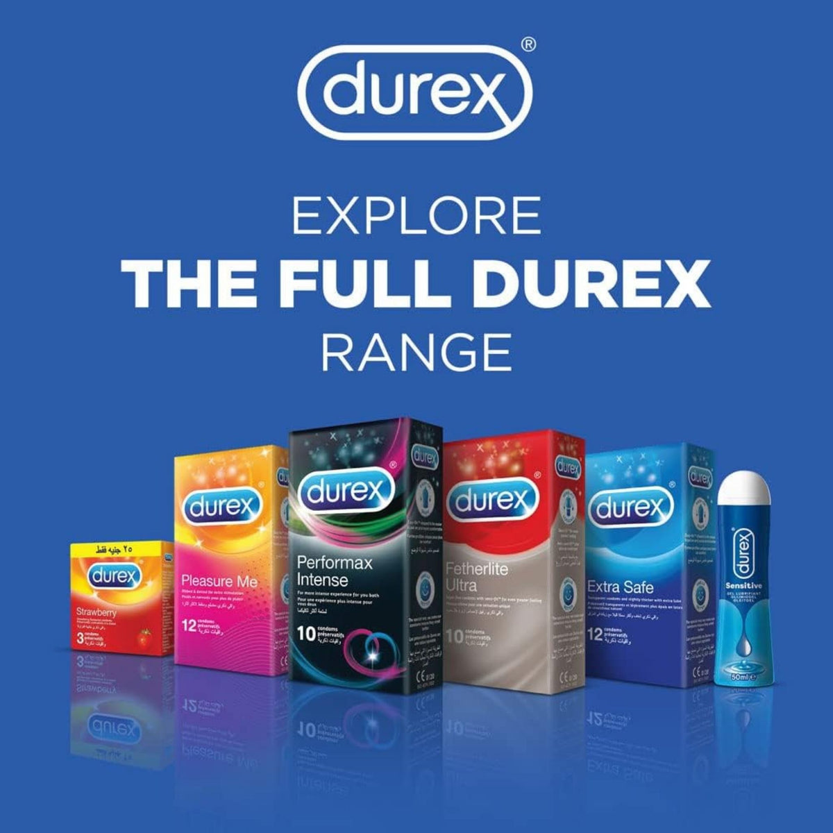 Durex - Pleasure Condoms (3 Pieces) Offer 2+1