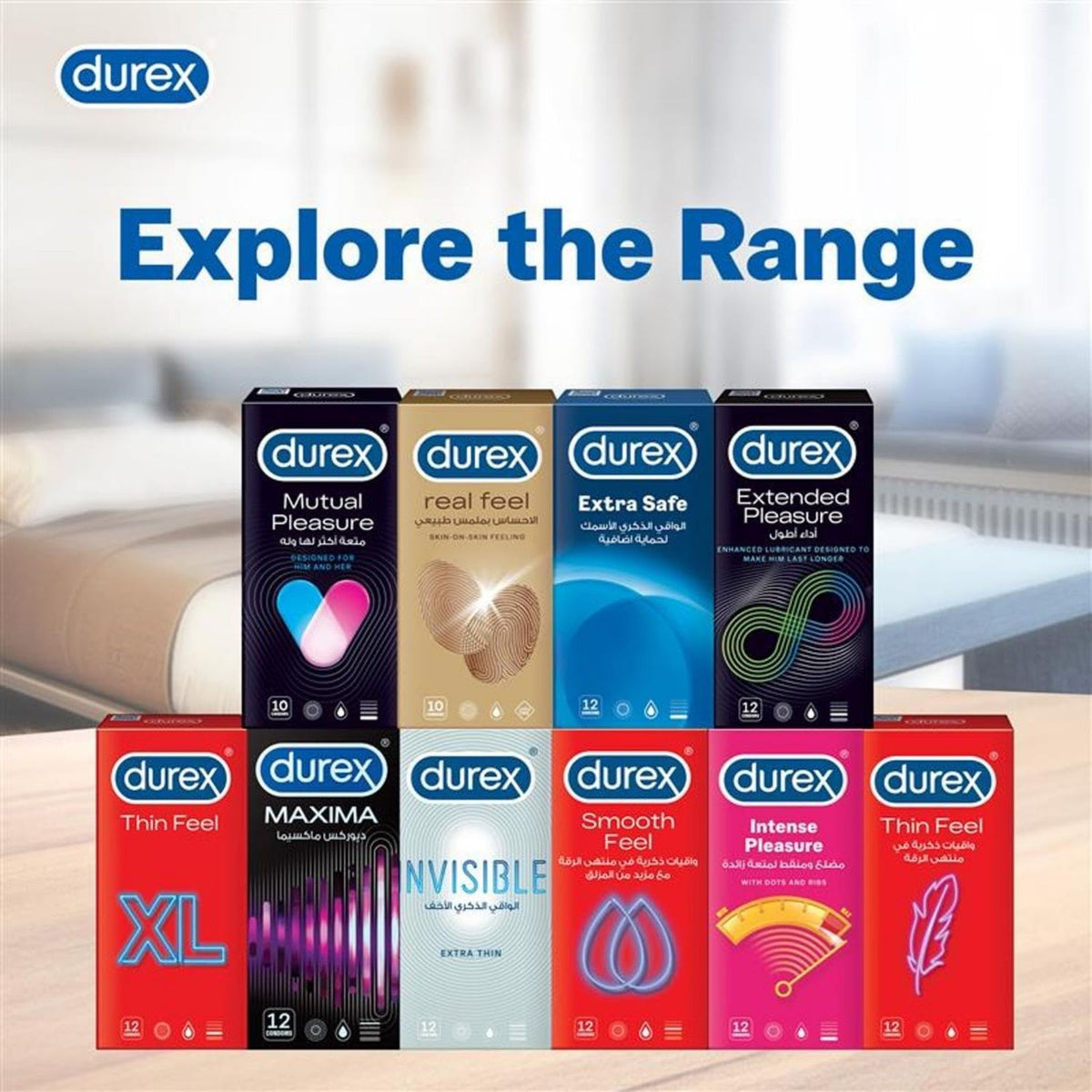 Durex Real Feel Condoms - 3 Pcs