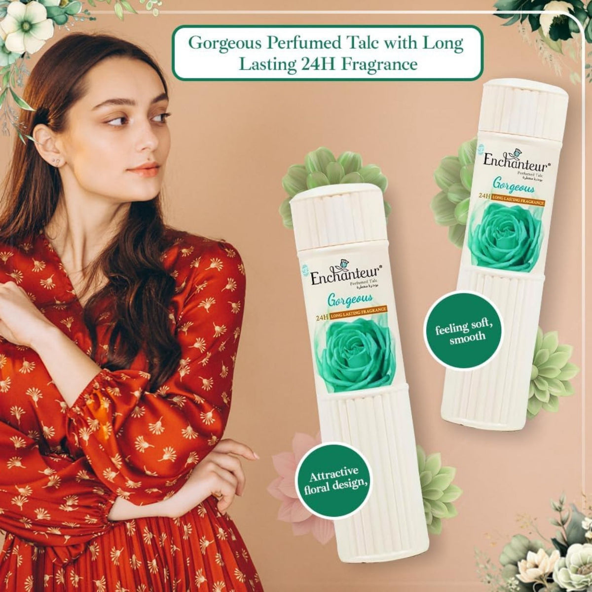 Enchanteur Gorgeous Perfumed Talc