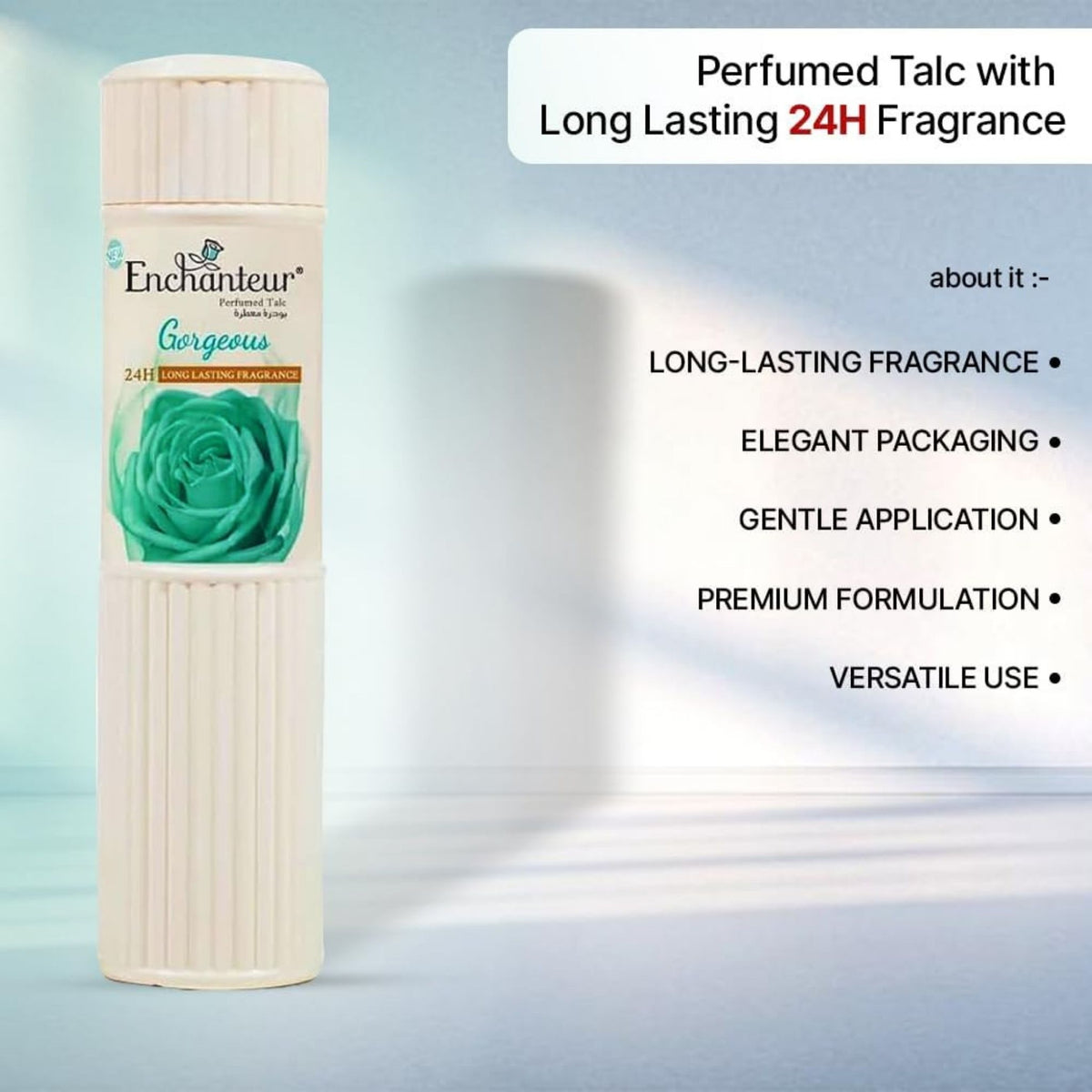 Enchanteur Gorgeous Perfumed Talc
