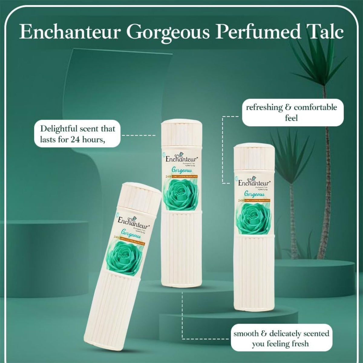 Enchanteur Gorgeous Perfumed Talc