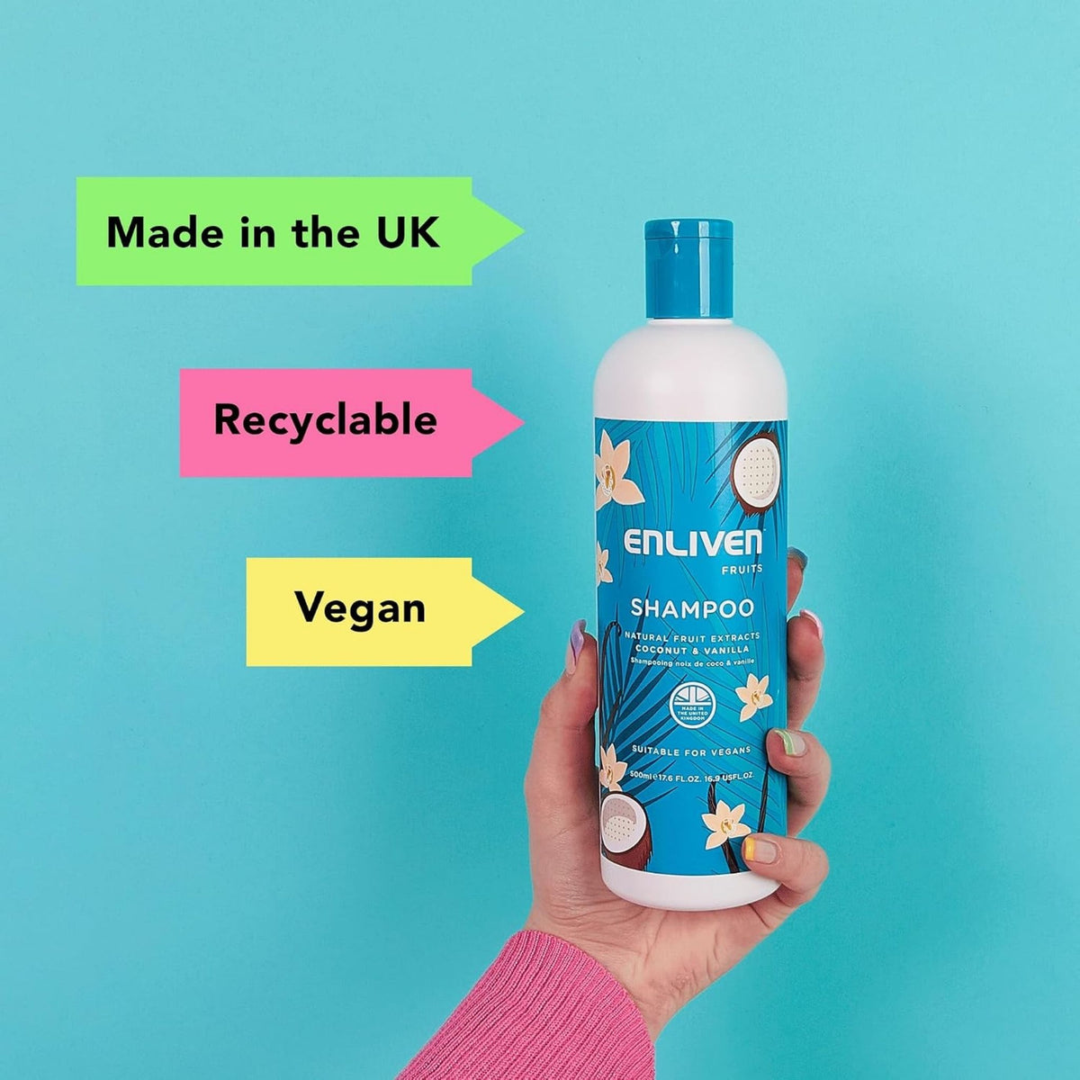 Enliven Coconut & Vanilla Shampoo - Shampoo