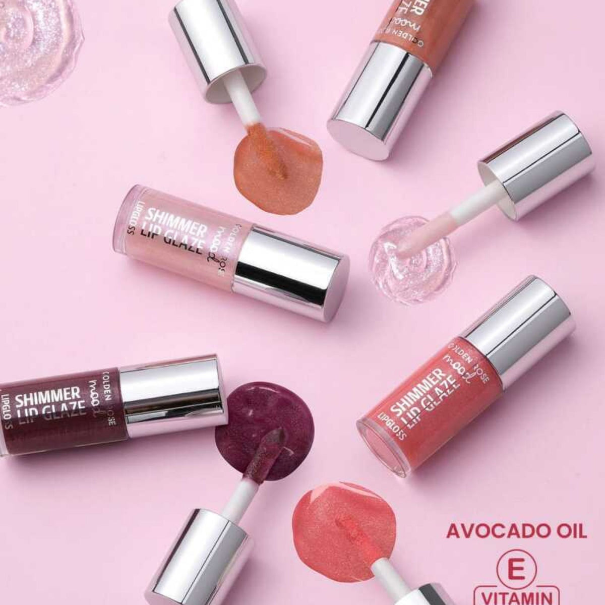 Golden Rose Mood Shimmer Lip Gloss - Lip Gloss