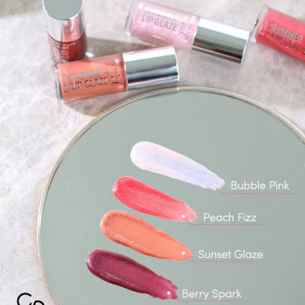 Golden Rose Mood Shimmer Lip Gloss - Lip Gloss