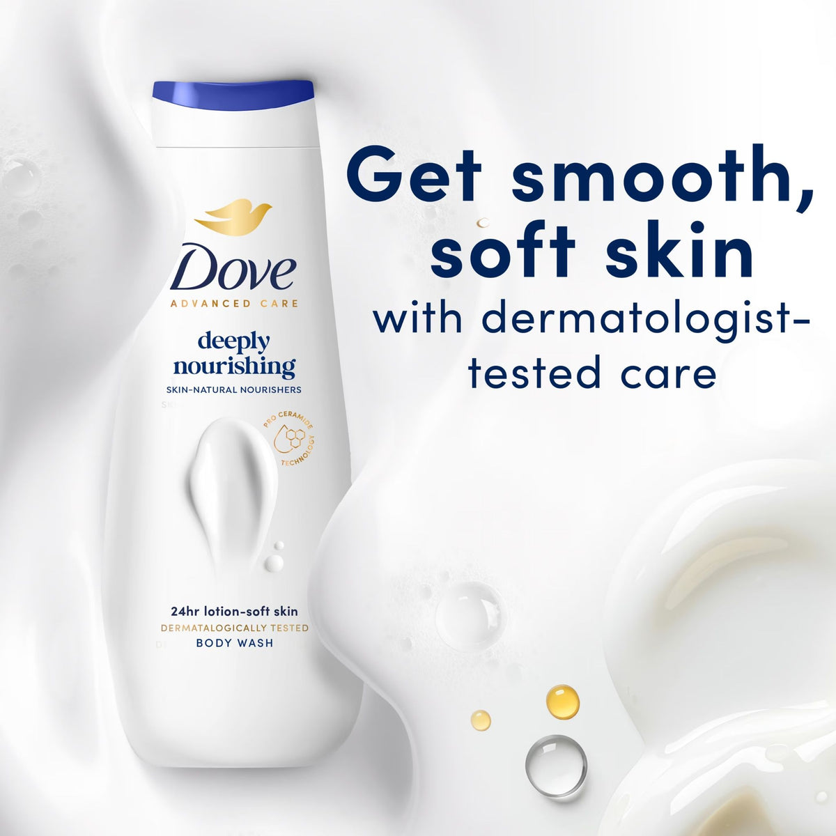 Dove Deeply Nourishing Body Wash 15 EGP OFF