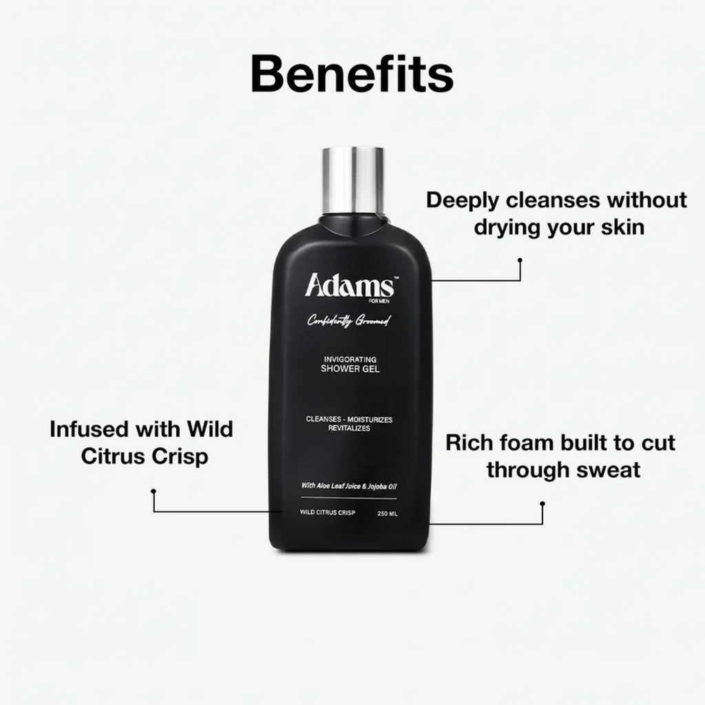 Adams Invigorating Shower Gel for Men - Shower Gel