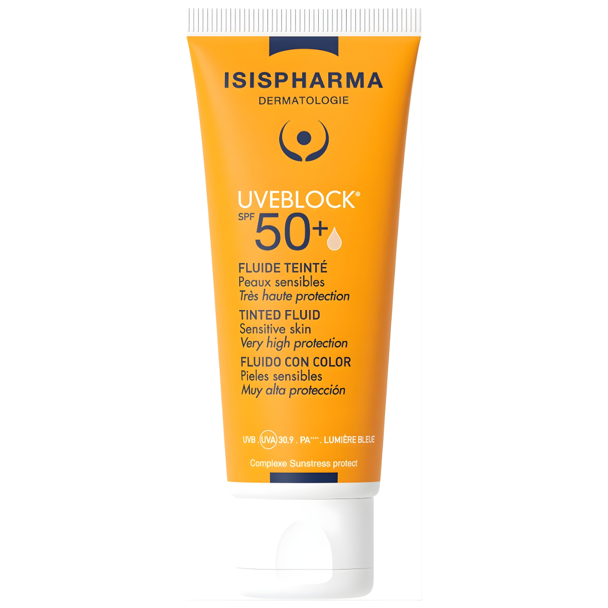 Isispharma Uveblock Spf50+Fluid Light Tinted Main image