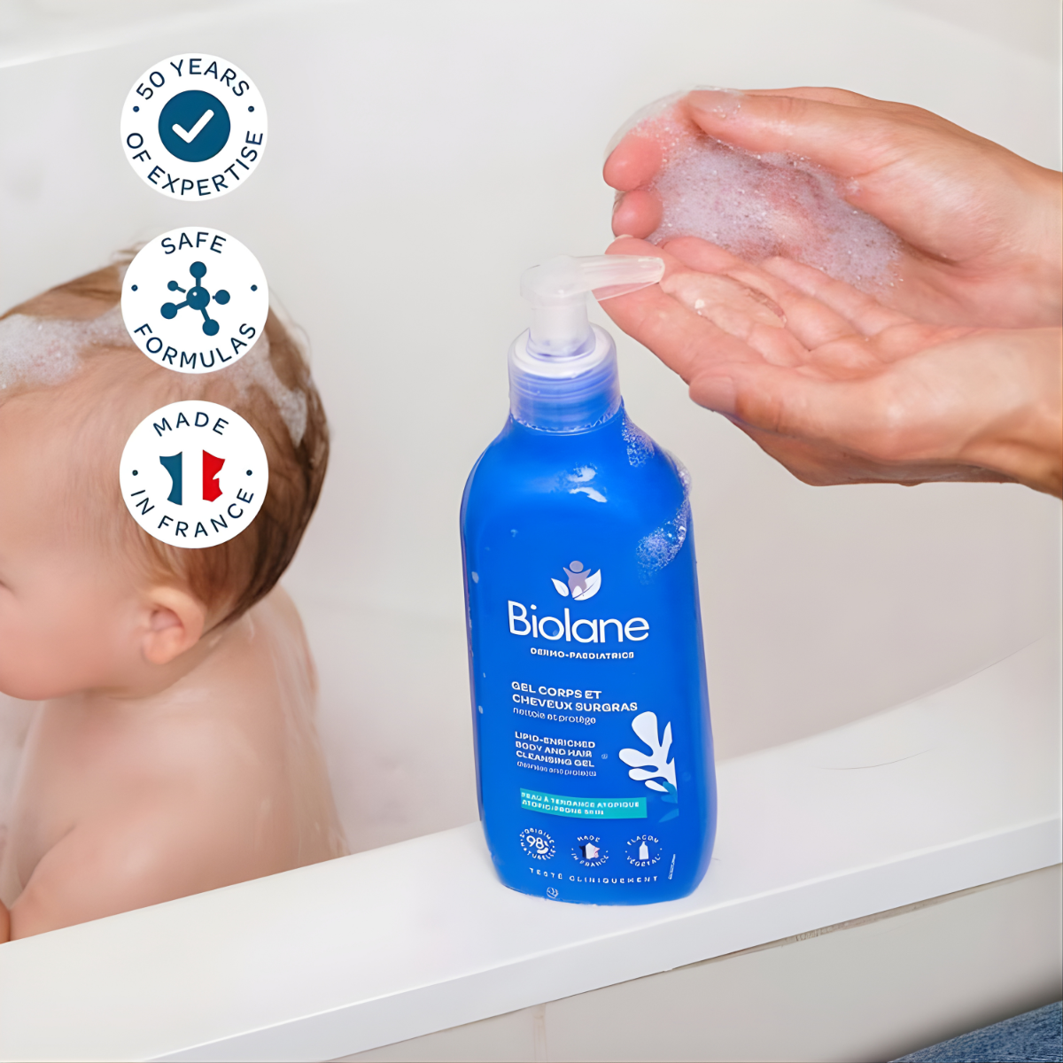 Biolane Dermo-Paediatrics Hair And Body Cleanser Gel