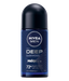 Nivea Deep Black Carbon - Antiperspirant Roll On For Men