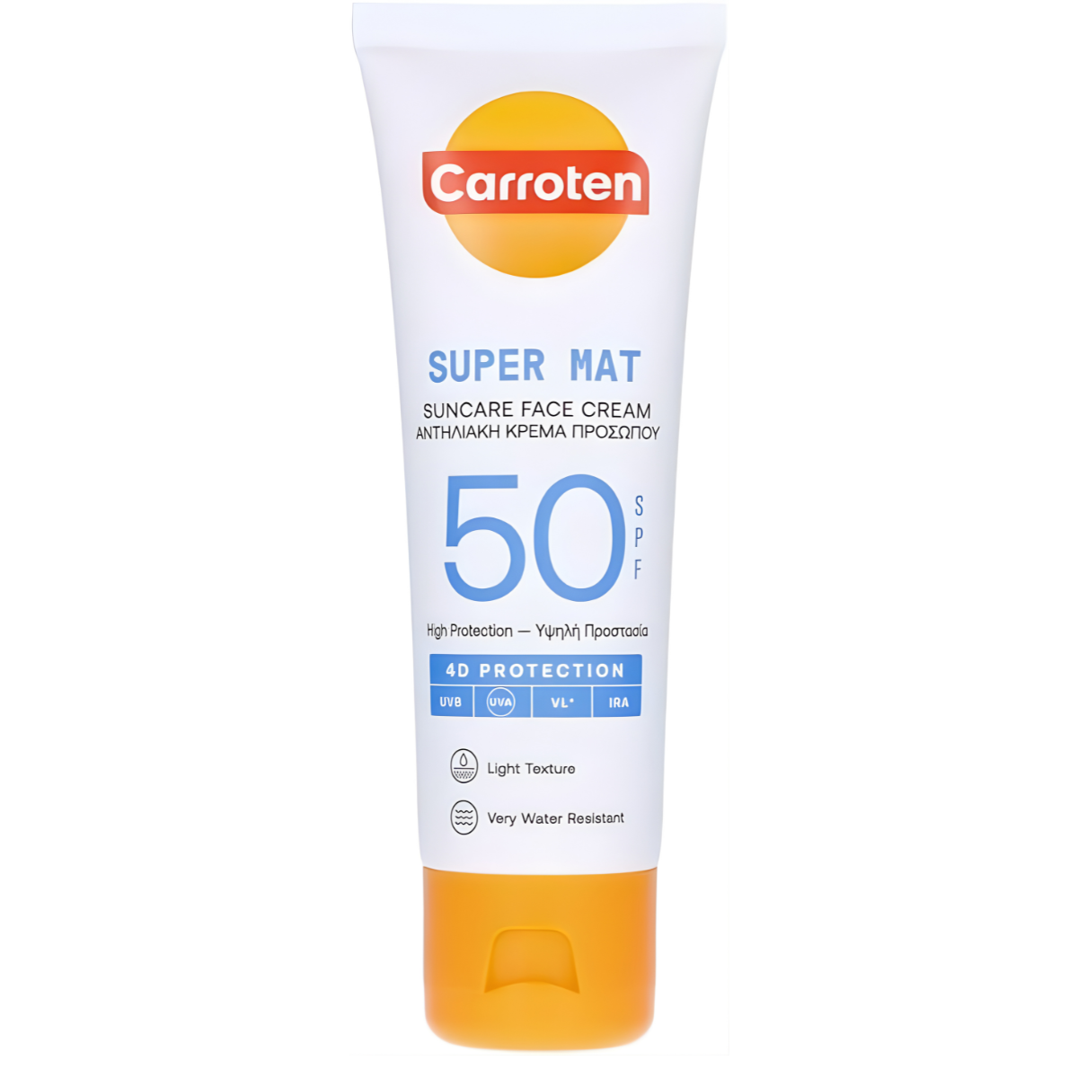 Carroten Suncare Super Mat Face Cream Spf 50
