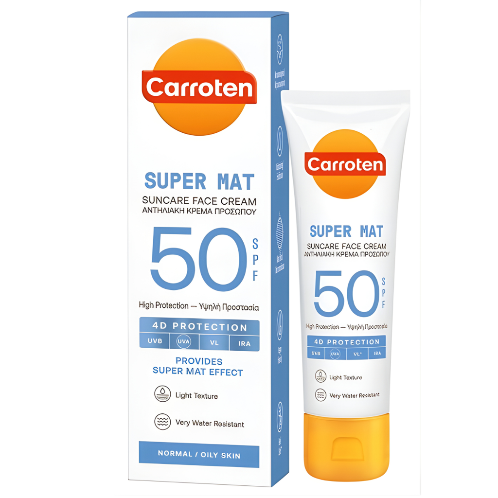 Carroten Suncare Super Mat Face Cream Spf 50
