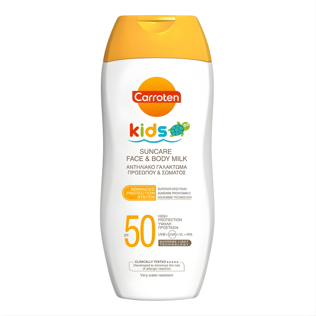 Carroten Suncare Face & Body Kids Milk Spf 50