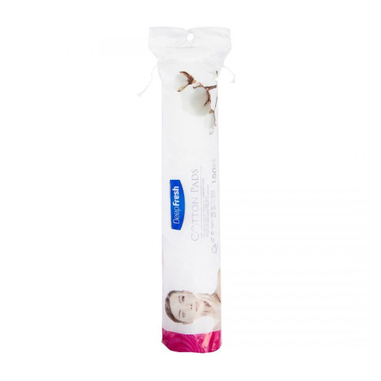 Deep Fresh Makeup Removing Cotton Pads 150 Pieces Main image