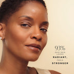 Refect Beauty model with radiant, firm skin showcasing results of Estée Lauder Revitalizing Supreme+ Moisturizer