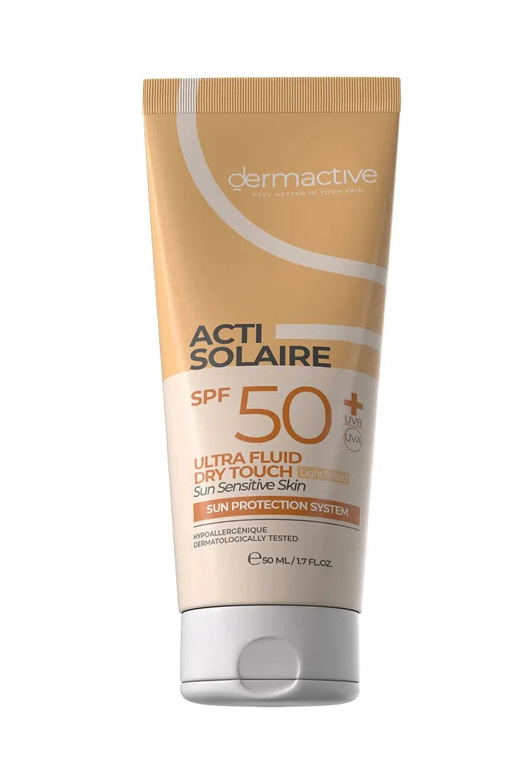 Dermactive Acti-Solaire Spf 50+ Ultra Fluid Light Tinted