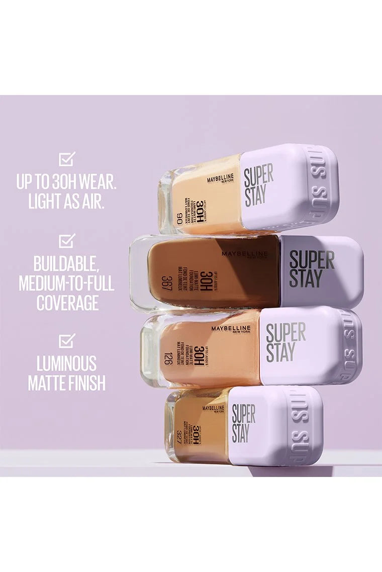 Maybelline Super Stay 30H Lumi - Matte Foundation