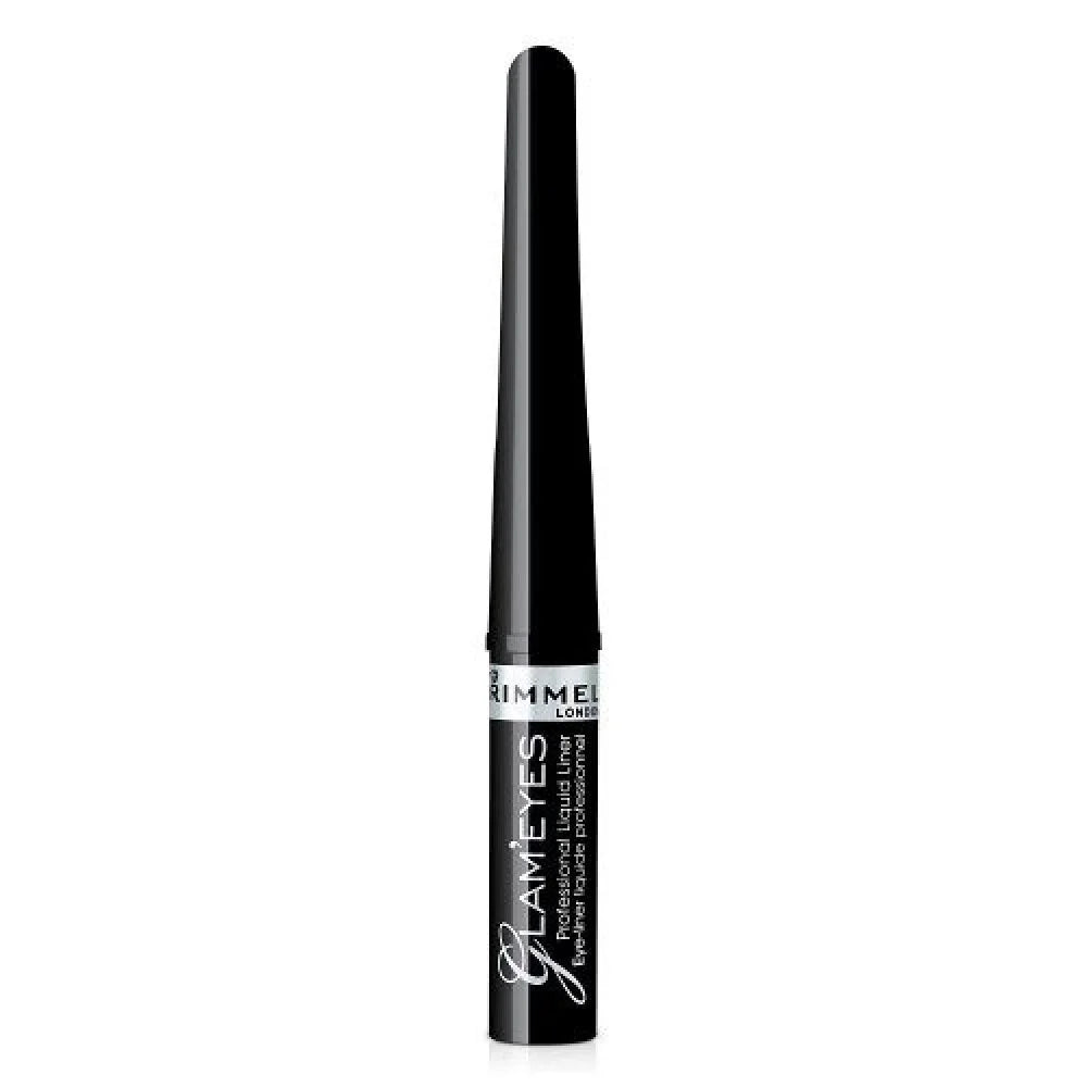 Rimmel London Glameyes Professional Liquid Liner 001 Black Glamour