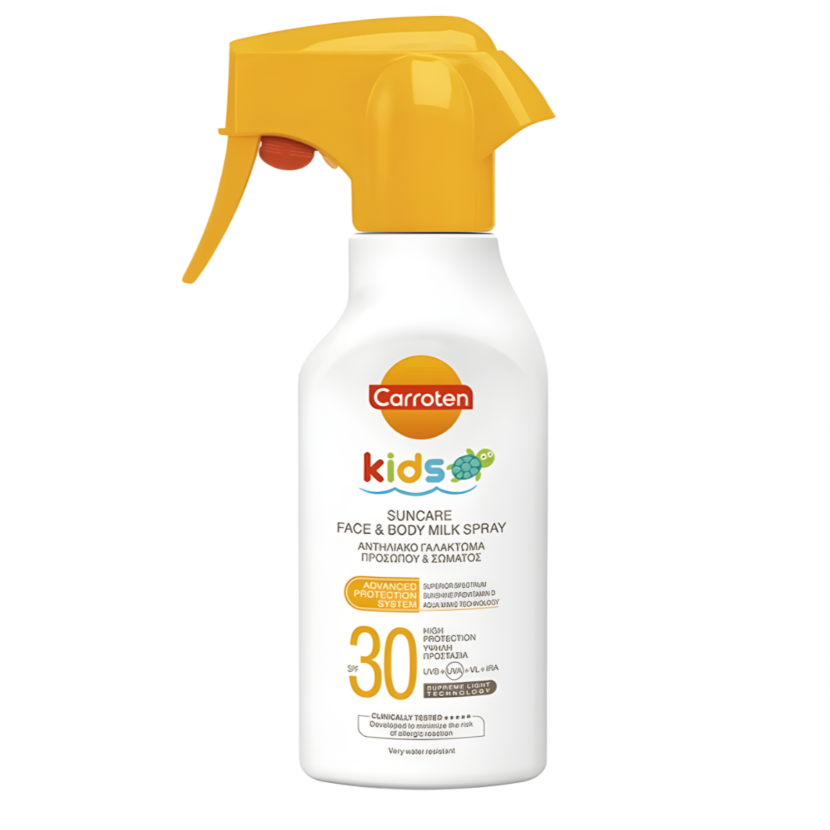 Carroten Suncare Face & Body Kids Milk Spray Spf 30 Main image