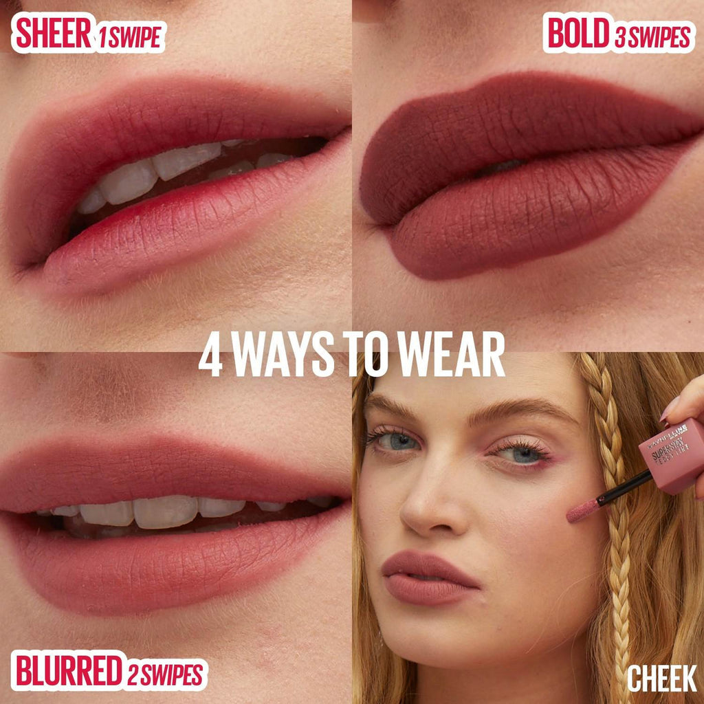 Maybelline Super Stay Tedy Tint Liquis Lip Tint