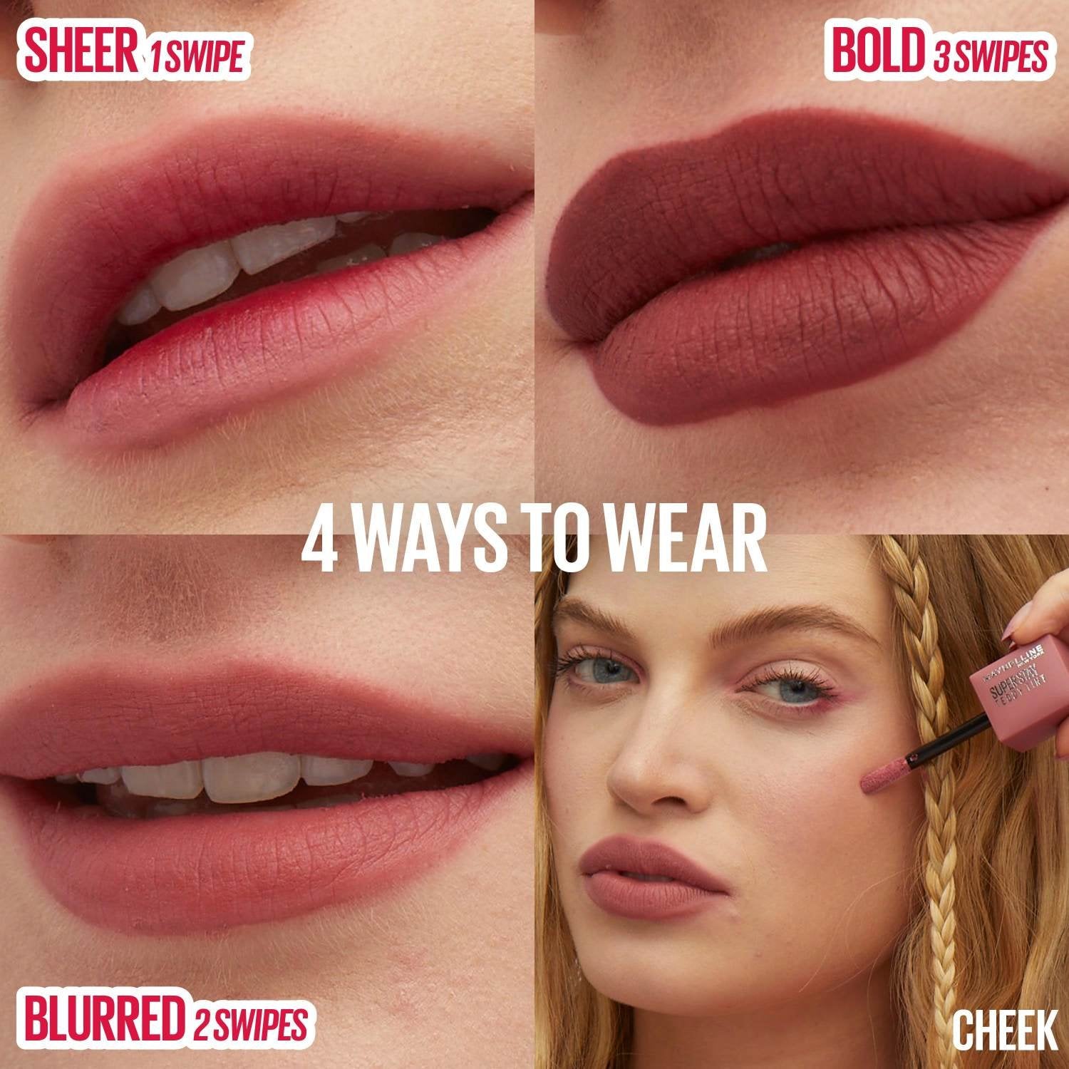 Maybelline Super Stay Tedy Tint Liquis Lip Tint