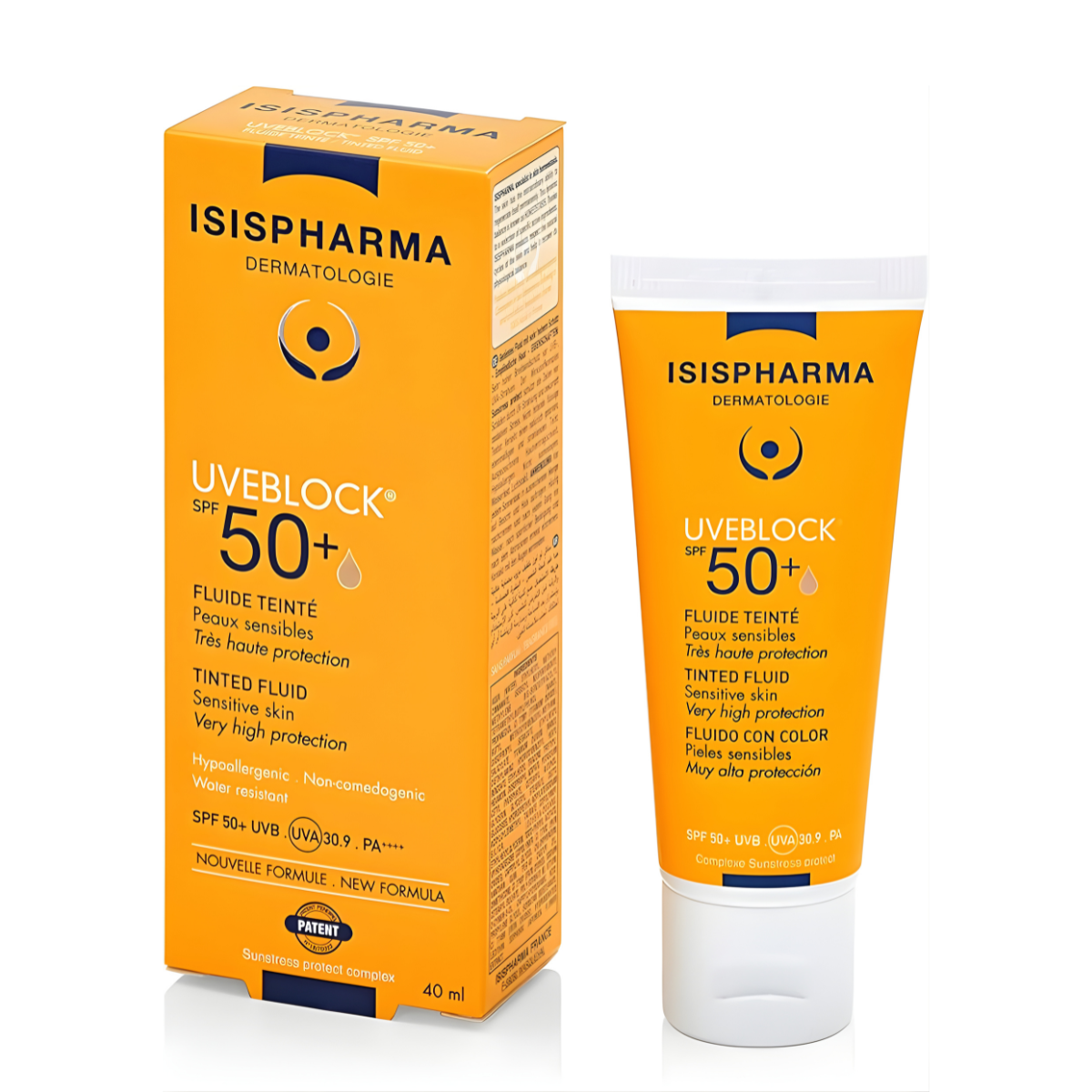 Isispharma Uveblock Spf50+Fluid Light Tinted