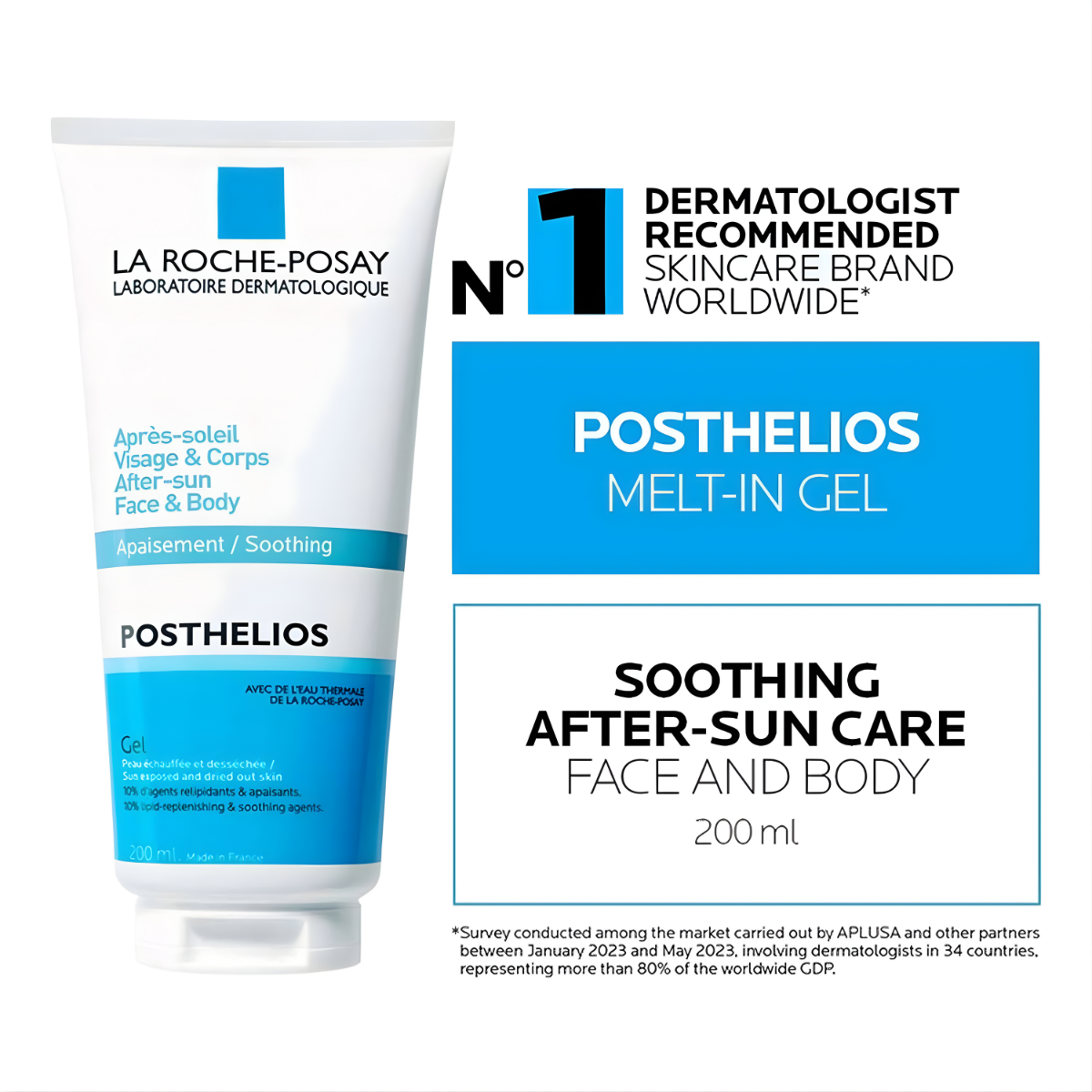 La Roche-Posay Posthelios Melt-In Gel After-Sun Care