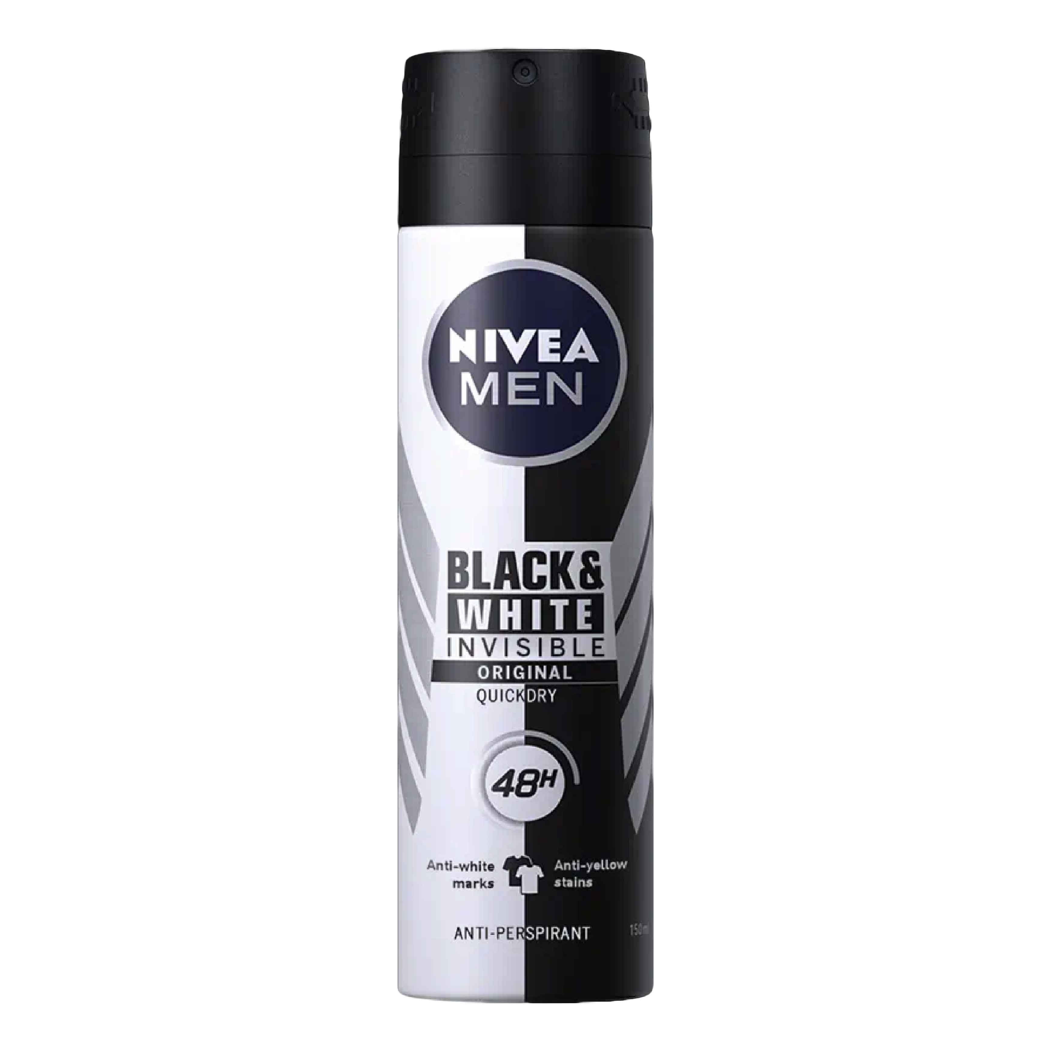Nivea Men Black  White Original Anti-Perspirant - Deodorant