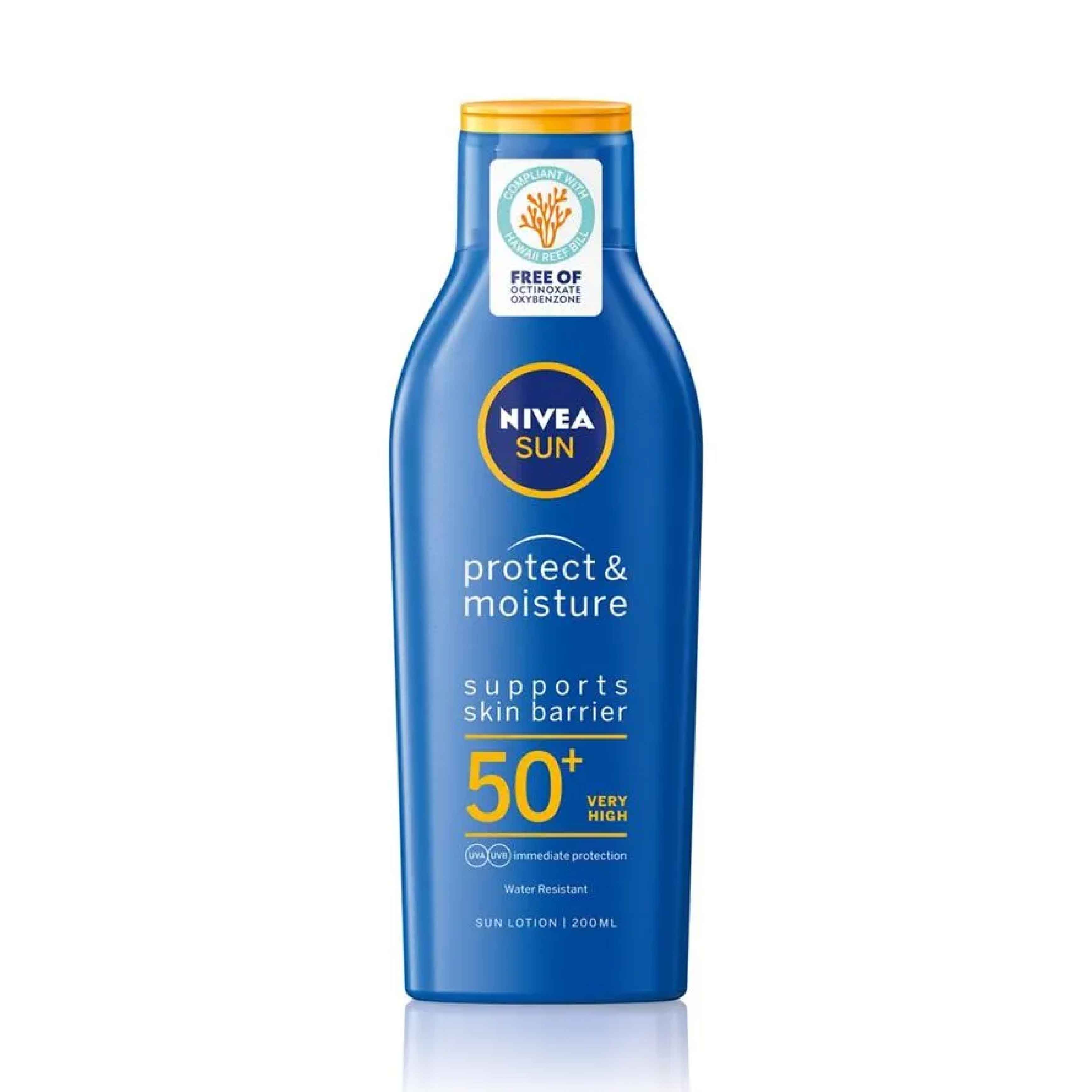 Nivea Sun Protect & Moisture SPF 50+ Lotion - Sunscreen Lotion
