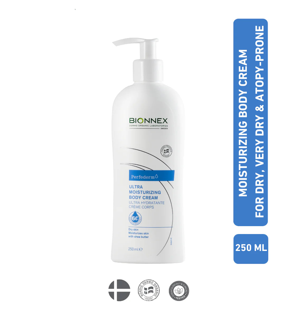Bionnex Moisturising Body Cream For Dry, Very Dry & Atopic Prone Skin
