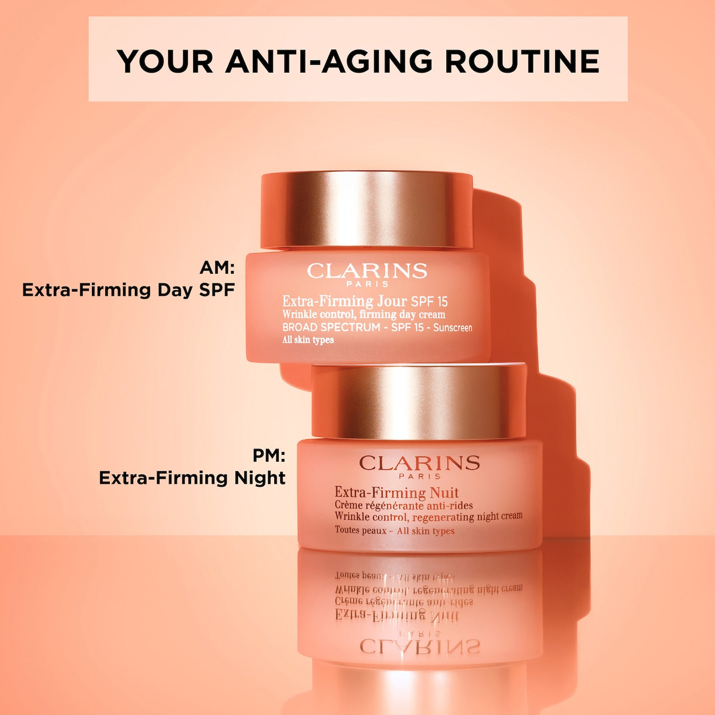 Clarins Extra-Firming & Smoothing Day Cream with SPF 15
