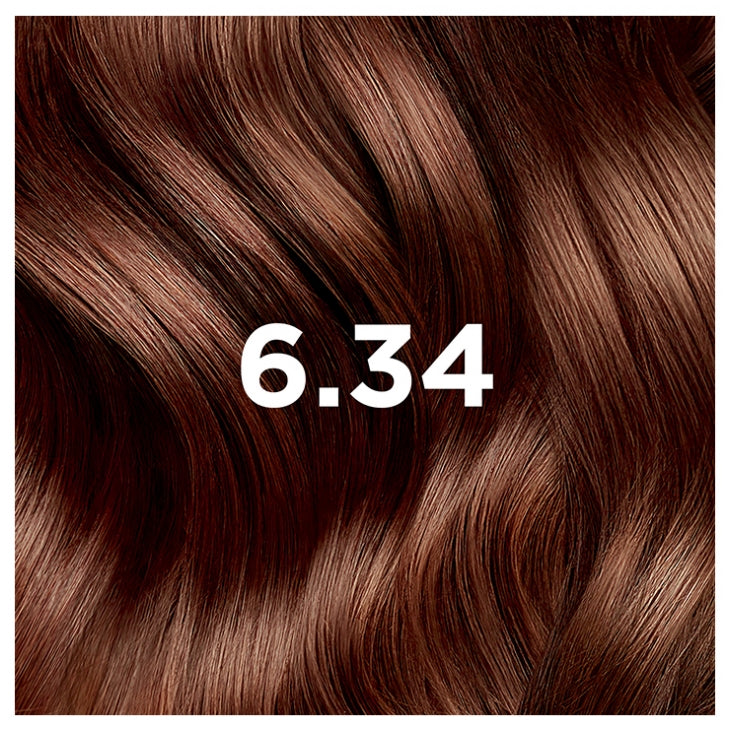 Phyto Hair Color New Kit - 6.34 Dark Copper Blonde Secondary image