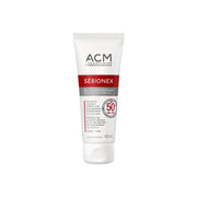 Refect Beauty ACM Sebionex Matifying Gel SPF 50+ sunscreen in a 40ml white tube for oily and acne-prone skin.