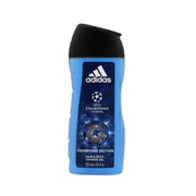 Refect Beauty Adidas UEFA Champions League Champions Edition 2-in-1 hair and body shower gel in a blue bottle