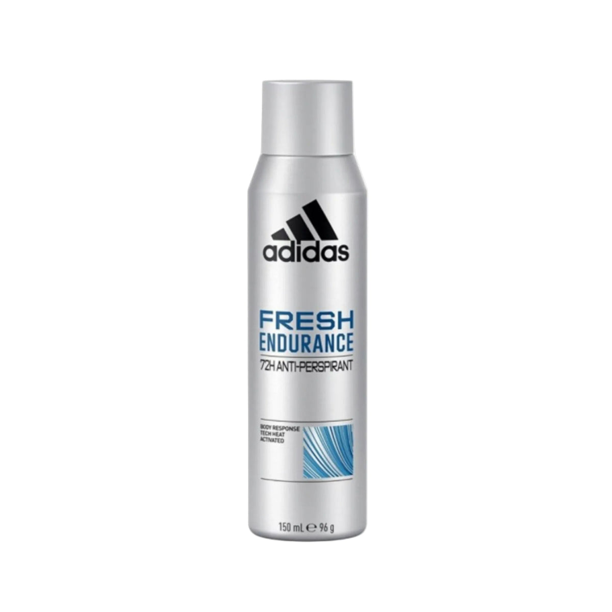 Refect Beauty Adidas Fresh Endurance 72H anti-perspirant spray in a silver 150ml aerosol can for long-lasting freshness. Main image