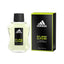 Refect Beauty Adidas Pure Game Eau de Toilette fragrance bottle and black and lime green packaging box
