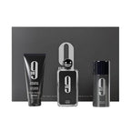 Refect Beauty Afnan 9 PM gift set featuring a 100ml Eau de Parfum, 150ml shower gel, and 150ml deodorant spray.