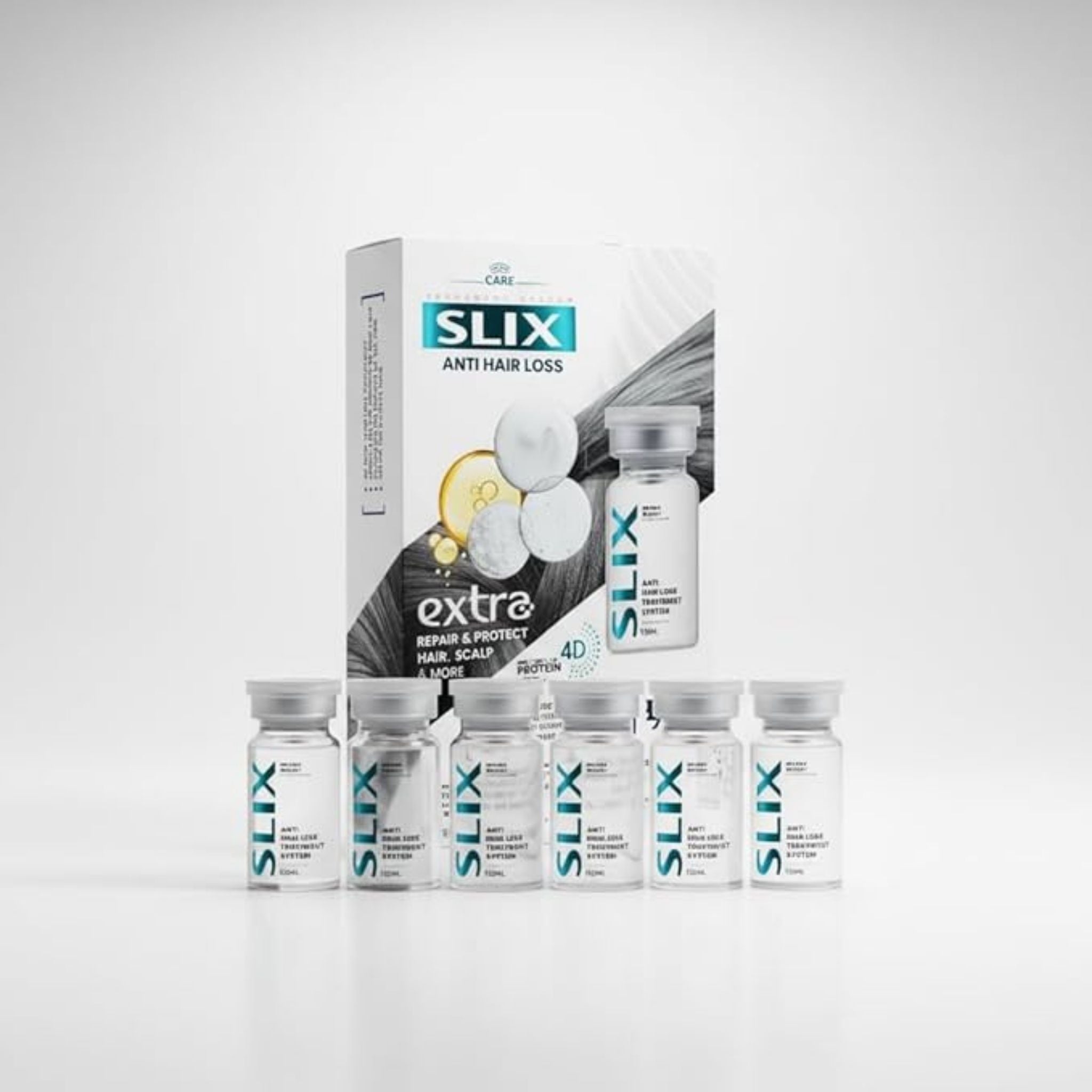 Afro Silex Anti-Hair Fall Ampoules - Intensive Scalp Therapy & Growth Activator Secondary image