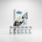 Refect Beauty Afro Silex anti-hair fall treatment set with six 10ml serum ampoules and product packaging box