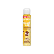 Refect Beauty Agrado Milky 2-in-1 dry shampoo and conditioner spray bottle in yellow packaging