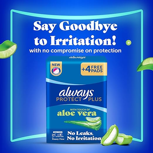 Always Max Protect Plus Material Extra Long Bundle 24 Pads Secondary image