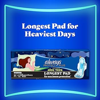 Always Protect Plus Thick Extra Long 14 Pads Secondary image