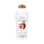 Refect Beauty Ever Pure apple and peach body wash in a white bottle with a brown cap for sensitive skin