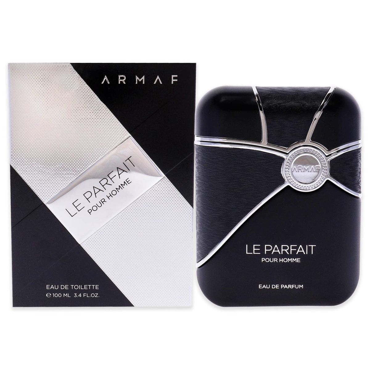Refect Beauty Armaf Le Parfait Pour Homme eau de toilette bottle and black and white box packaging